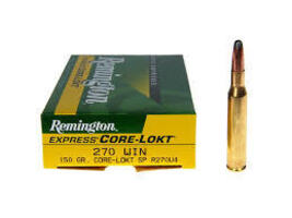270Win 150Gr. REMINGTON CORE-LOKT 