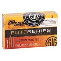 300WIN MAG 165Gr. SIG SAUER ELITE SERIES COPPER (20RDS)