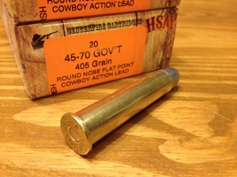 45-70GOV'T 405gr Hsm Cowboy Load Ammo (50rds)