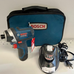Bosch Driver 12v with two batteries & charger 
