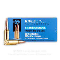 6.5 GRENDEL 110Gr. PPU RIFLE LINE (20RDS)