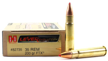 35 Rem Hornady Lever Evolution 200gr Ftx Bullets (20rds)