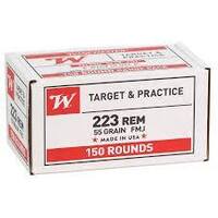 223REM 55Gr FMJ (150RDS) WINCHESTER TARGET & PRACTICE 