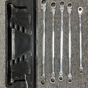 Matco (Srfbxlm52ta)  5 Piece Extra Long Double Flex Ratcheting Wrench Set