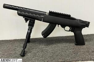 New Ruger Charger 10/22 10" Takedown Pistol With One Mag/Bipod In Carry Case