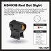 NEW HOLOSUN HS403B SIGHT IN BOX 