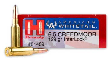 Hornady 6.5creedmore 129gr Interlock  