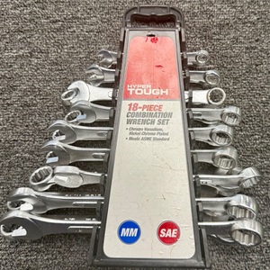 Hyper Tough 18 PC COMBINATION WRENCH SET