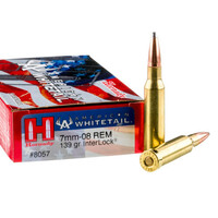 HORNADY AMERICAN WHITETAIL 7MM-08 139GR INTERLOCK