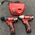 MILWAUKEE 1/4 DRIVE IMPACT DRIVER AND DRILL WITH 2 BATTRIES