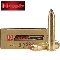 HORNADY LEVEREVOLUTION 45-70 GOVT 325GR FTX(20RDS)