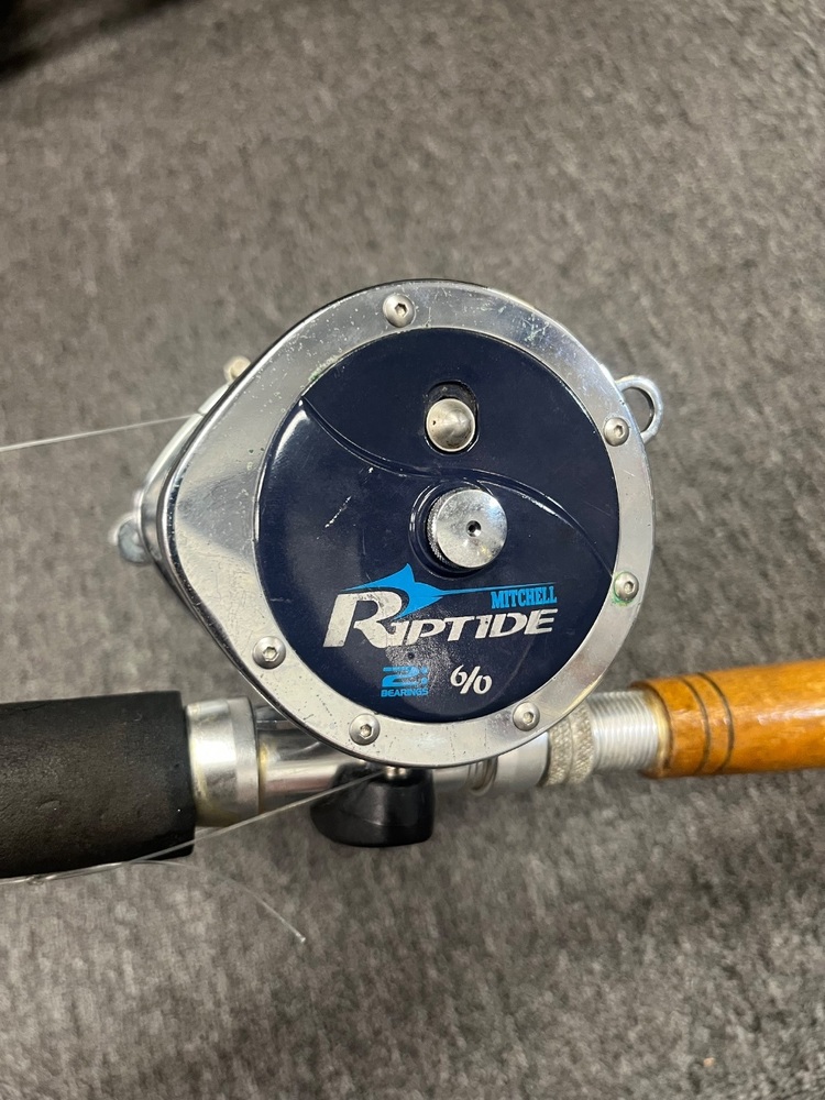 Mitchell Riptide R Beach Rod Mitchell RIPTIDE 6/0 ON 7' BLUE/WHITE ROD | North Bay Pawn & Outdoors Inc